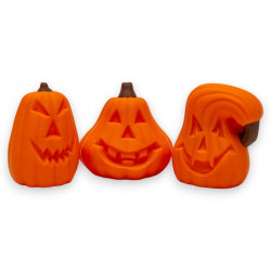 Halloween - Tischdekoration - Kürbistrio - 3D-Druck