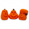 Halloween - Tischdekoration - Kürbistrio - 3D-Druck